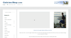 Desktop Screenshot of galicianshop.com